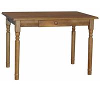 k koma Mesa de comedor de madera de roble (70 x 100 cm)