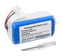 K KYUER 2600mAh Replacement Batería para Tikom L8000 L9000 G8000 Yeedi K600 K650 K680 K700 Conga Excellence 950 990 1090 1790 1990 Robot Vacuum Cleaner Battery
