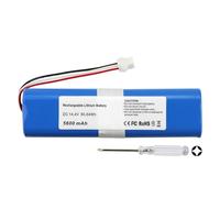 K KYUER 5600mAh T-4S2P-A Replacement Batería para Ultenic T10 T10 Pro/Elite AIRROBO T9+ T10 T10+ T20+ Laresar L6 Pro VIOMI S9 Zoozee Z50 Z70 HONITURE Q6/Q6 Pro Robot Aspirador Battery with Tools 14.4V