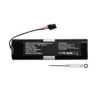 K KYUER 6400mAh PA61 Rechargeable Batería para Eufy RoboVac X8 Series RoboVac X8,RoboVac X8 Hybrid,RoboVac X8 Pro,RoboVac X8 Pro SES,RoboVac X8 T226X,RoboVac X8 White Robot Vacuum Cleaner (Black)