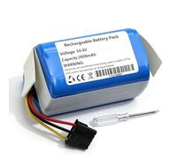 K KYUER Aspirador Batería para Eufy L50, L50 SES, L60, L60 Hybrid SES, para iRobot Combo Essential Y0110, Y0140, Y011240, Q011, Q0120, Xiao-mi Mop 2 Lite Robot Vacuum Cleaner 2600mAh Battery AK330