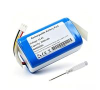 K KYUER Batería para Conga 2299, 2299 Ultra Home Vital Aspiradora