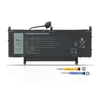 K KYUER N7HT0 Laptop Batería para DELL Latitude 15 9510 2-in-1 15.6" P94F P95F P95F001 P94F001 i5-10210U i5-10310U i7-10710U i7-10810U N7HTO 8NFC7 08NFC7 HYMNG 0HYMNG PKW00 YMX3G Notebook Battery