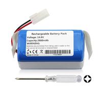 K KYUER Robot Aspiradoras Batería para Rowenta Explorer Serie 20/40 / 45/50 / 60, para Tefal Explorer Serie 20 40,para Xiaomi Vacuum E12, para Puppy R30 Robot Vacuum Cleaner Battery 14.8V 2800mAh