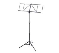K&M 10062 Robby Plus Atril - Atril de metal XXL con soporte amplio y extensible para 4 hojas DIN A4