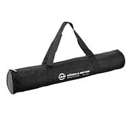 K&M 10811 Bolsa de transporte negra - Tejido de nailon resistente al agua y al desgarro - ideal para el atril 10810