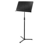K&M 11927 Atril negro para orquesta - Atril extensible hasta 118,5 cm - con trípode, estante de plástico