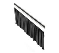 K&M 11995 Curtain for Conductor Podium Black