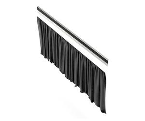 K&M 11995 Curtain for Conductor Podium Black