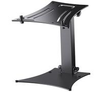 K&M 12190 - Soporte para Ordenador portátil (Aluminio y Acero), Color Negro