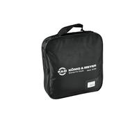 K&M 12199 Bolsa estante para laptop - de nailon, con logo K&M - práctica, ligera y robusta