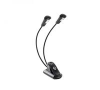 K&M 12259 Rechargeable Double Music Stand Light