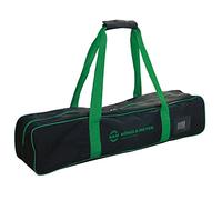 K&M 14102 Bolsa para varillas de instrumentos - nailon, negro con logo K&M - longitud 70 cm - con dos anillos de transporte