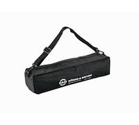 K&M 14942 Bolsa para soporte de tuba - nailon, negro con logo K&M - longitud 35 cm - con dos correas de transporte