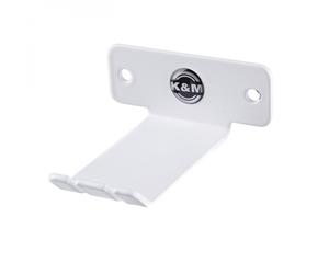 K&M 16311 Headphone Wall Hanger White