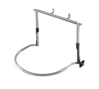 K&M 16410 Harmonica Holder Nickel Coloured