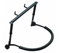 K&M 16415 Soporte para armónica, color níquel, de acero, color níquel, con resorte tensor - estético, fácil de manejar, estable