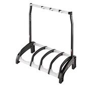 K&M 17534 Guardian 3+1 soporte cuádruple para guitarra con elementos transparentes - útil para pinturas nitro