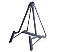 K&M 17581 Heli 2 soporte para guitarra eléctrica negro, acero - ancho de 18,5 a 23 cm - soporte para guitarra eléctrica