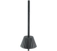 K&M 17782 Cono de flauta de plástico negro, con interior de acero - para flauta soprano o piccolo, fácil de montar