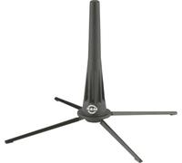 K&M 18020 Soporte para oboe, de plástico negro, muy ligero, transportable en la campana del instrumento, patas de zinc fundido a presión