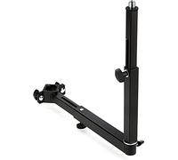 K&M 18807 Soporte universal - negro, acero, extensión ajustable para accesorios musicales - para mesas plegables y Omega