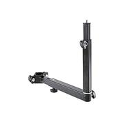 K&M 18807 Soporte universal - negro, acero, extensión ajustable para accesorios musicales - para mesas plegables y Omega
