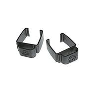 K&M - 18809 - Juego de 2 bridas para cables "Omega" - negro