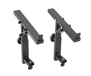 K&M 18822 Estante para teclado Omega - negro, acero - extensión para un tercer teclado