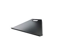 K&M 18879 - Bandeja para mando de teclado XL - Negro, aluminio - Práctica extensión para grabar sintetizadores