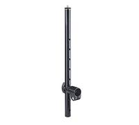 K&M 18944 Soporte universal Negro en acero - extensión universal ajustable para la gama de accesorios musicales para los pieds en X