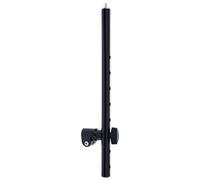 K&M 18944 Soporte universal Negro en acero - extensión universal ajustable para la gama de accesorios musicales para los pieds en X