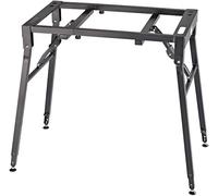 K&M 18950 estante plegable para piano - negro, acero - altura variable de 60 a 100 cm - plegable