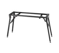 K&M 18953 estante plegable para Stagepiano - negro, acero - altura variable de 60 a 100 cm - plegable