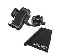 K-M 19761 Support pour Smartphone Avec pince pour Tubes et trépieds + Chiffon Microfibre Keepdrum