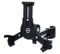 König & Meyer 19791 - Soporte para tablet, color negro