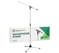 K&M - 210/2 - Soporte de micrófono cromado - cromo