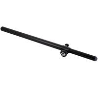 K&M 21337 tubo de extensión para sistema de altavoces satélite - negro, acero - extensión ajustable mediante tornillos de bloqueo