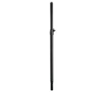 K&M 21343 tubo de extensión para sistema de altavoces satélite - negro, acero - extensión variable hasta 148 cm