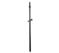 K&M 21368 Tubo espaciador Ring Lock para sistema satélite, mandril expandible por ambos lados - negro, acero - extensión hasta 180 cm