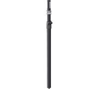 K&M 21377 Tubo espaciador Easy Lock para sistema satélite, mandril expandible por ambos lados - negro, acero - extensión hasta 140 cm