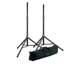 K&M 21449 Speaker Stand Pack Black