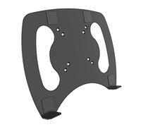 K&M 23880 Estante para portátil negro, acero - accesorios para soporte de monitor K&M - soporte para portátil para trípode de pantalla