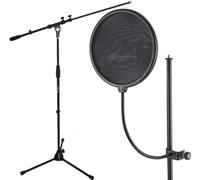 K&M 23966 filtro antipop para micrófono + KEEPDRUM MS107B de micrófono