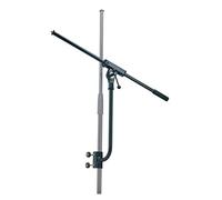 K&M 240/1 Brazo de micrófono negro - conexión roscada 3/8" - de acero, longitud 60,5 cm