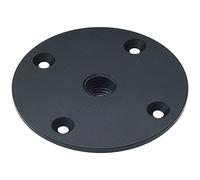 K&M - 24116 - Placa de montaje - negra