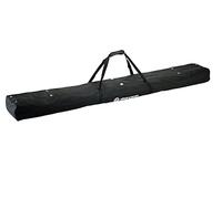 K&M 24611 Bolsa para 2 soportes/cajas de luz - en nylon, imitación lona, negro con logo K&M verde