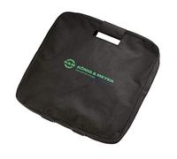 K&M 24627 Bolsa para placa base - Nylon, estilo lona, negra con logotipo de K&M - Fácil de transportar