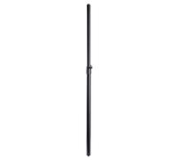 K&M 26739 Tubo de conexión para sistema de sonido, de acero con rosca M20, altura máx. 1,79 m, carga máx.: 35 kg, negro