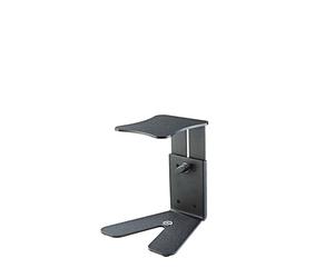 K&M 26772 Soporte para monitor de sobremesa Negro, fabricado en acero - soporte regulable en altura con un diseño innovador